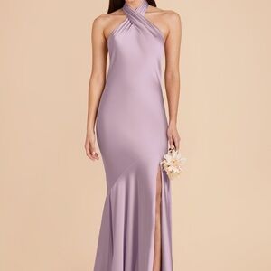 Birdy Grey Stephanie Bridesmaids Dress - Lavender - size L NWT